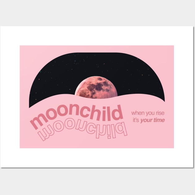 MOONCHILD (MONO COLLECTION/BTS) Wall Art by goldiecloset